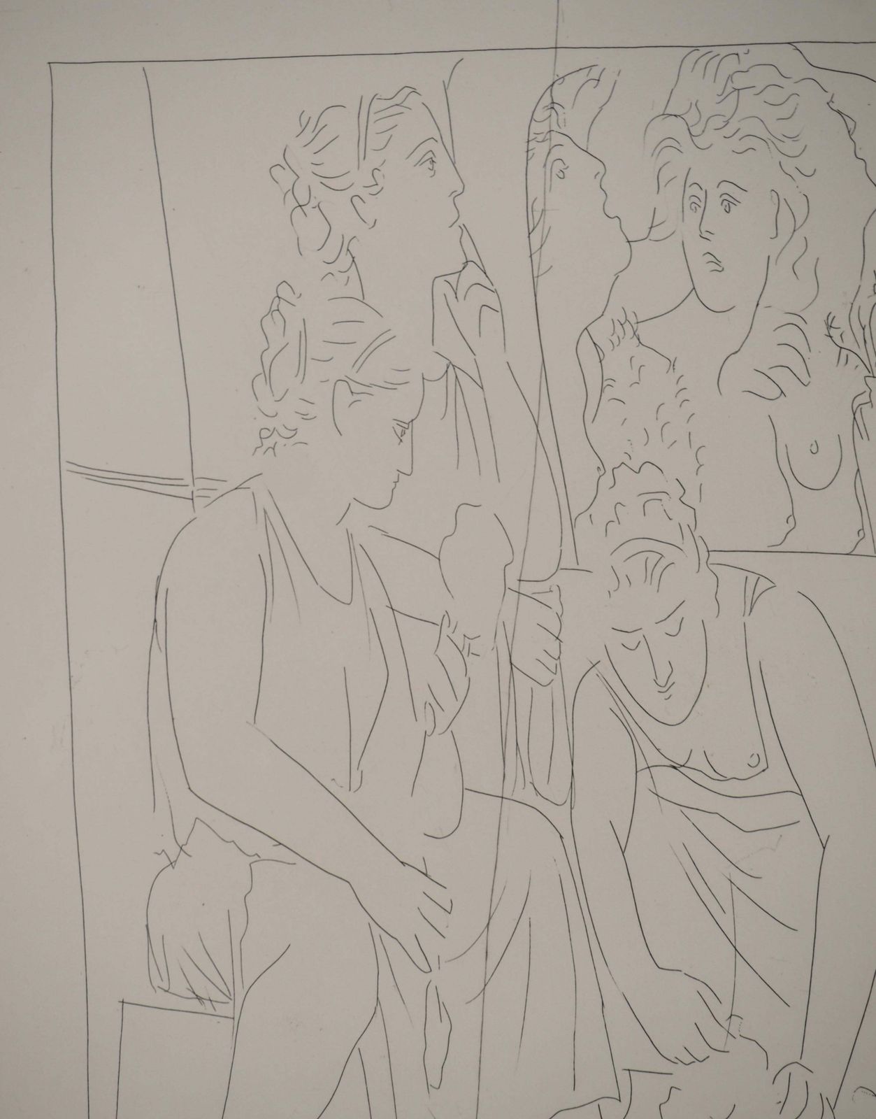 Pablo Picasso Métarmorphoses D'ovide, The Girls Of Minyas   Original Etching (Baer #150) 1936 photo Art