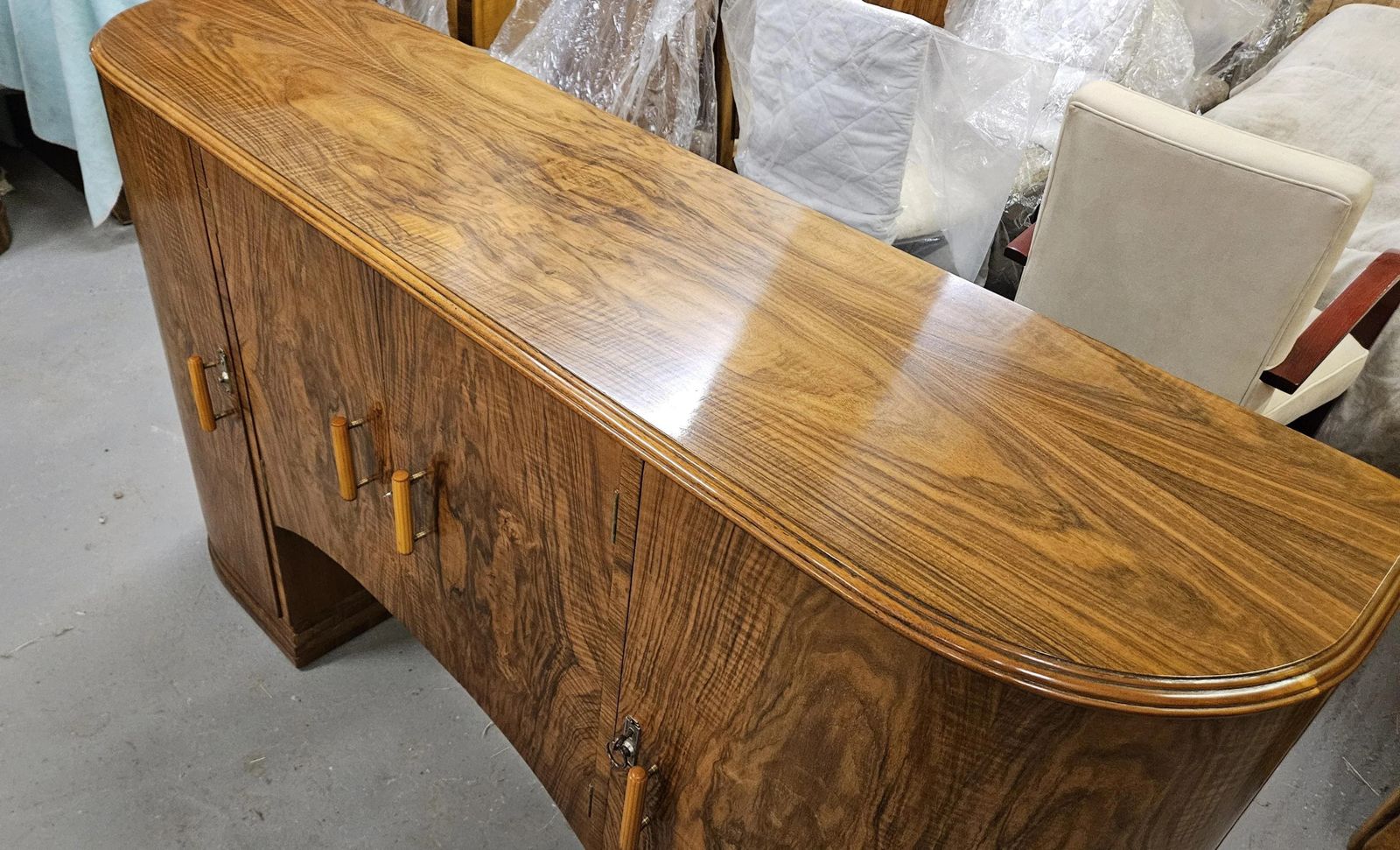Art Deco Sideboard Credenza, 1930s photo 2800.0