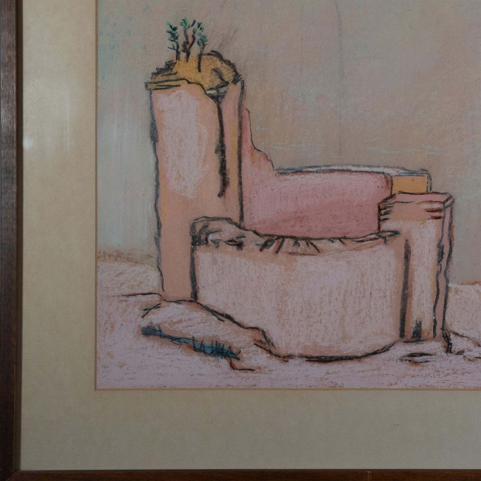 Metafysische Abstractie – Volgeling Van Giorgio Morandi (1890–1964) – Spaans Modernisme photo Kunst