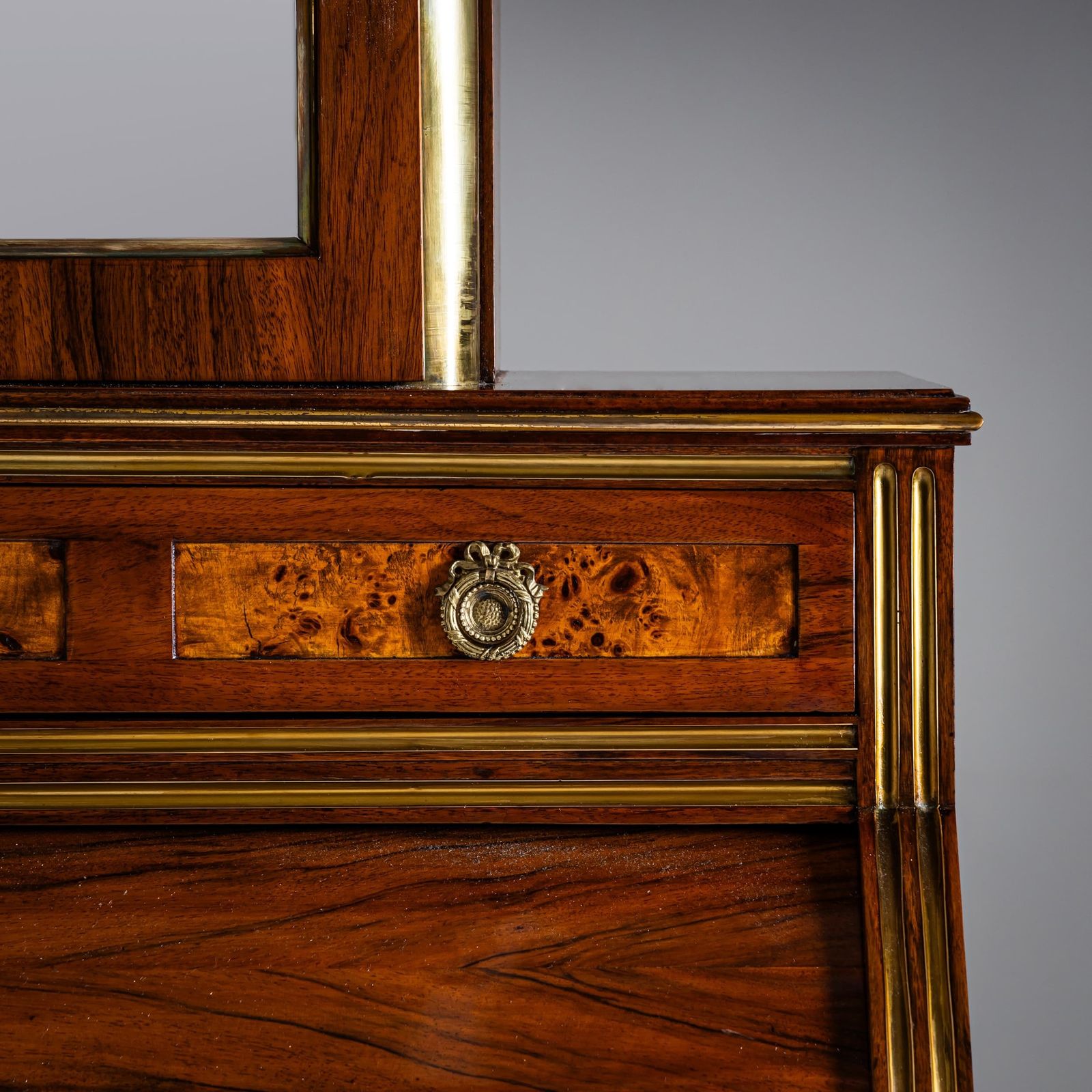 Neoklassiek Rolluikbureau Met Secretaire, Frankrijk, Eind 18e Eeuw photo Meubels