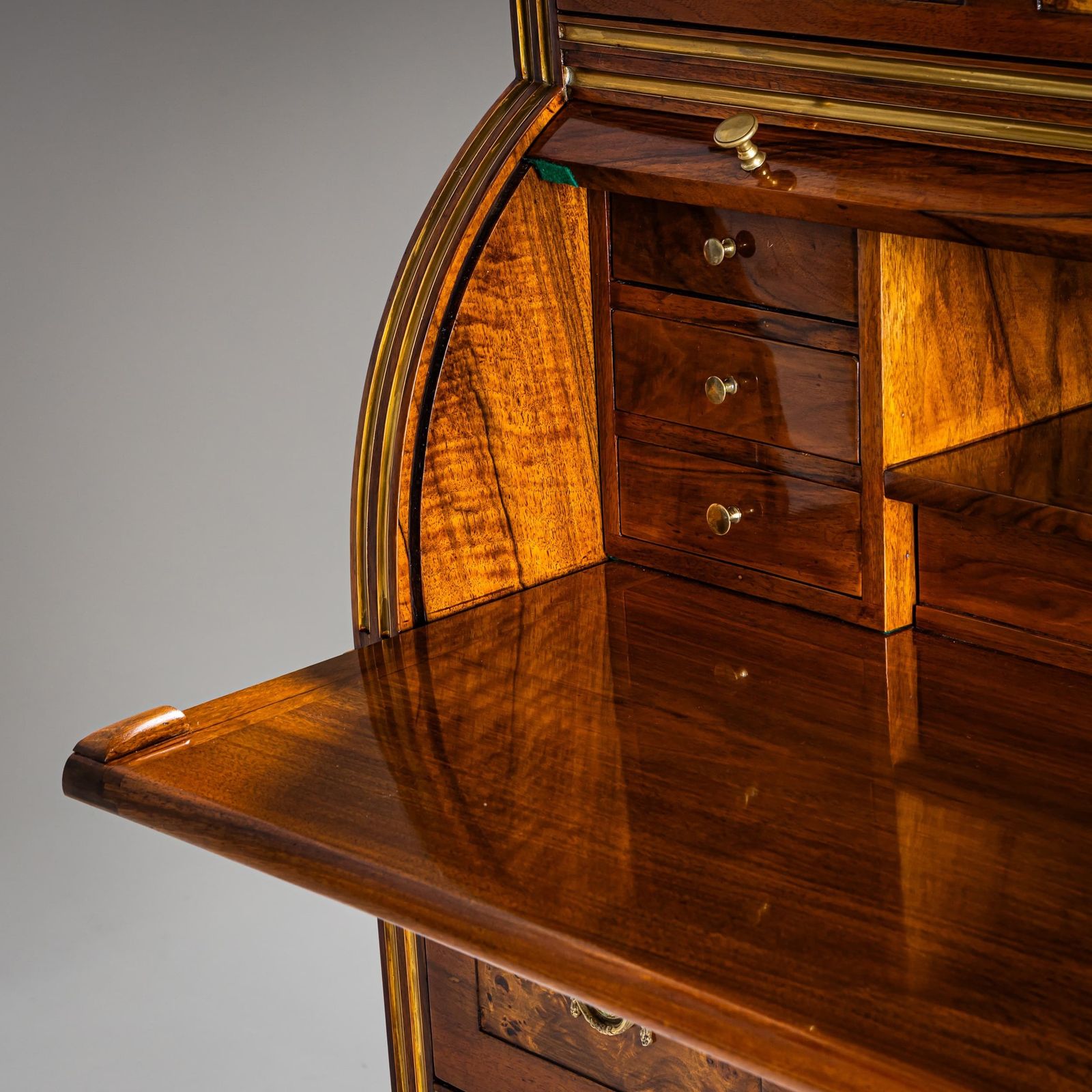 photo for sale Neoclassical Roll Top Secretary Desk, France, Late 18th Century