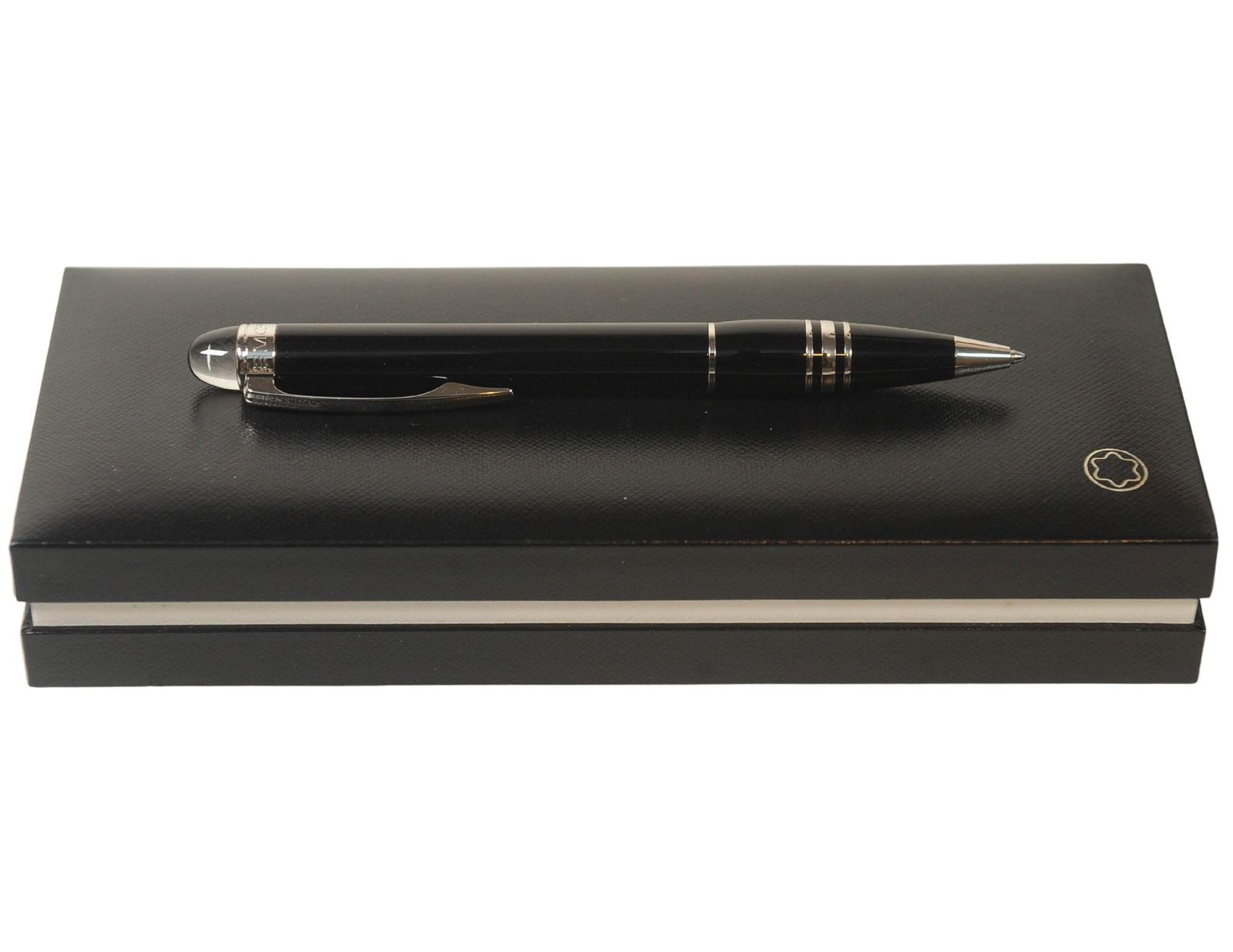 photo for sale Montblanc Starwalker Black Resin Ballpoint Pen With Original Box & Papers 2005