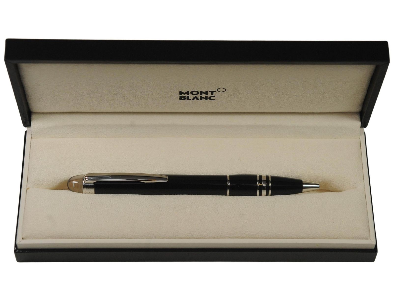 photo furniture Montblanc Starwalker Black Resin Ballpoint Pen With Original Box & Papers 2005
