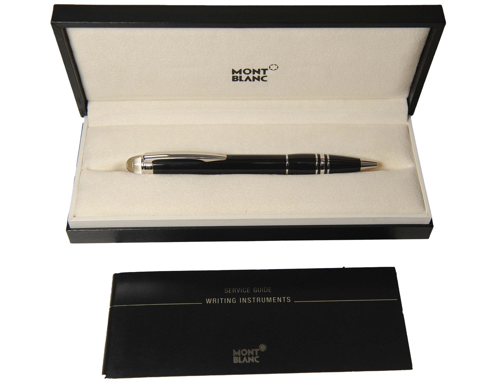 Montblanc Starwalker Black Resin Ballpoint Pen With Original Box & Papers 2005 photo furniture