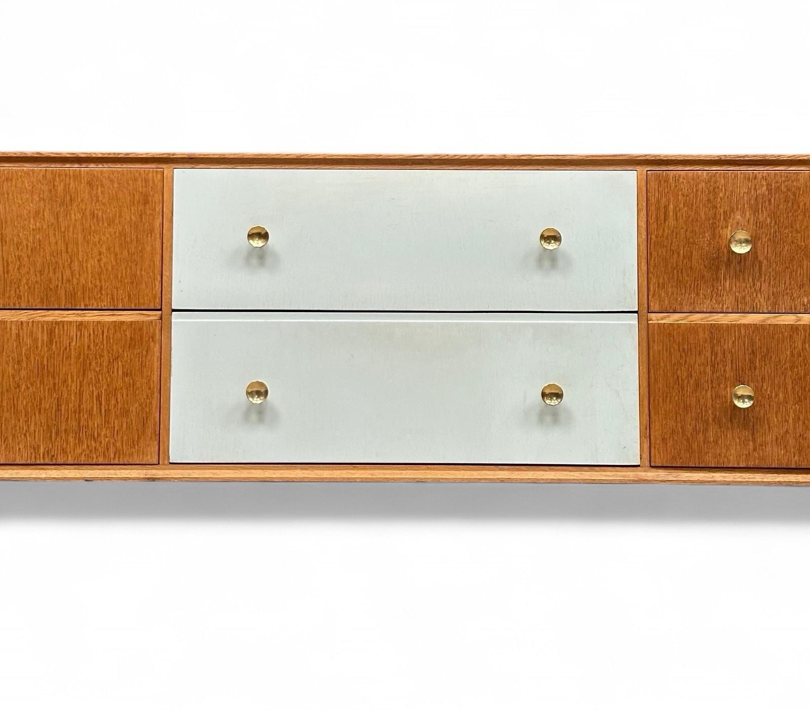 Meredew Oak Sideboard Chest Of Drawers Mid Century Retro C1960s photo buy