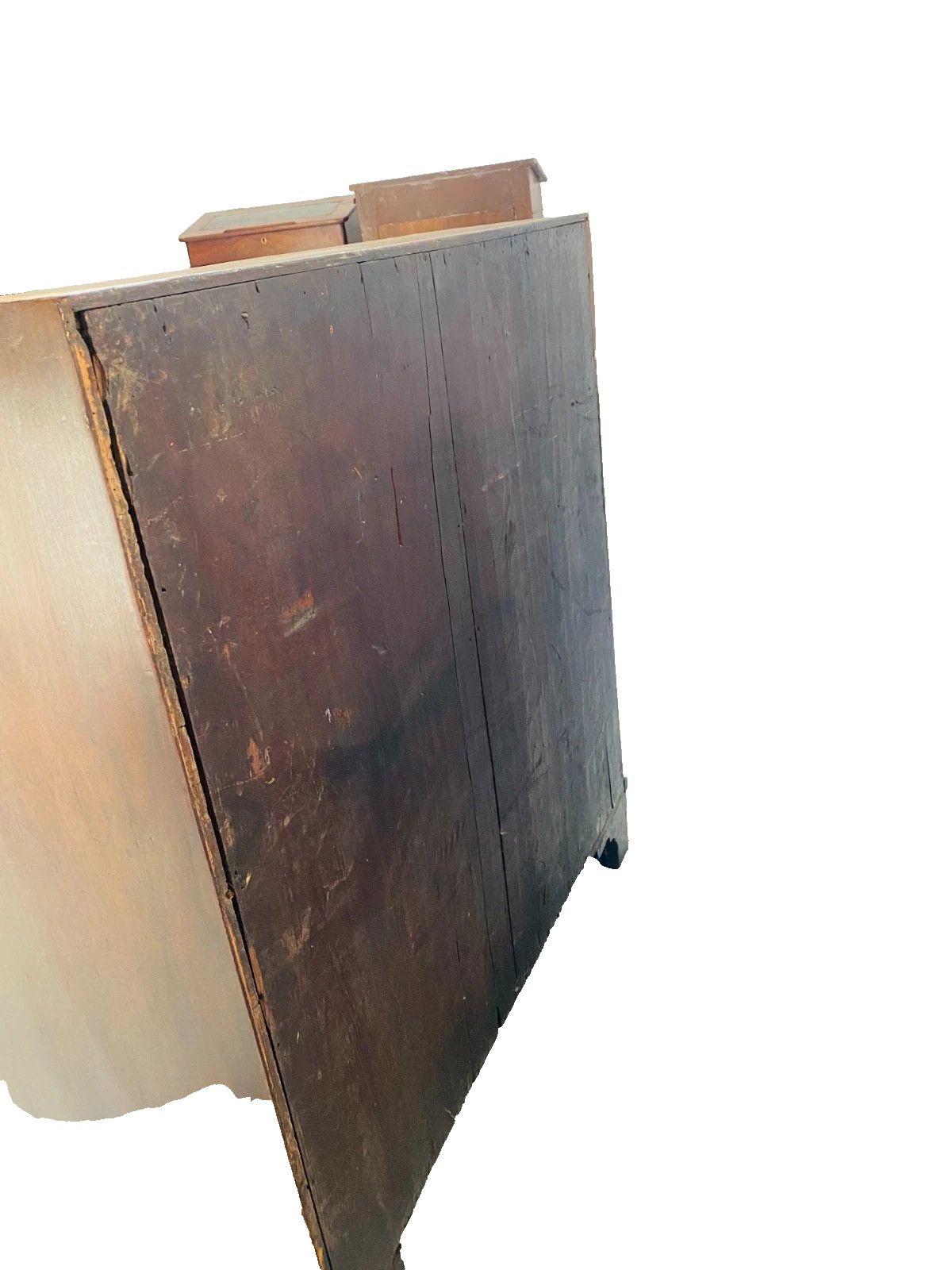 photo buy English Style Mahogany And Veneer Slope Desk 19th Century
