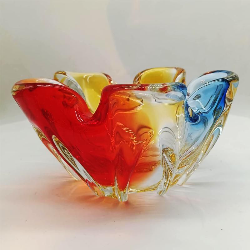 1960s Catch All, Ashtray Or Empty Pocket In Murano Glass. Made In Italy. photo for sale