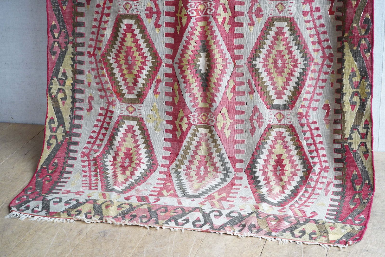 Large Turkish Kilim, Oriental photo Textiles