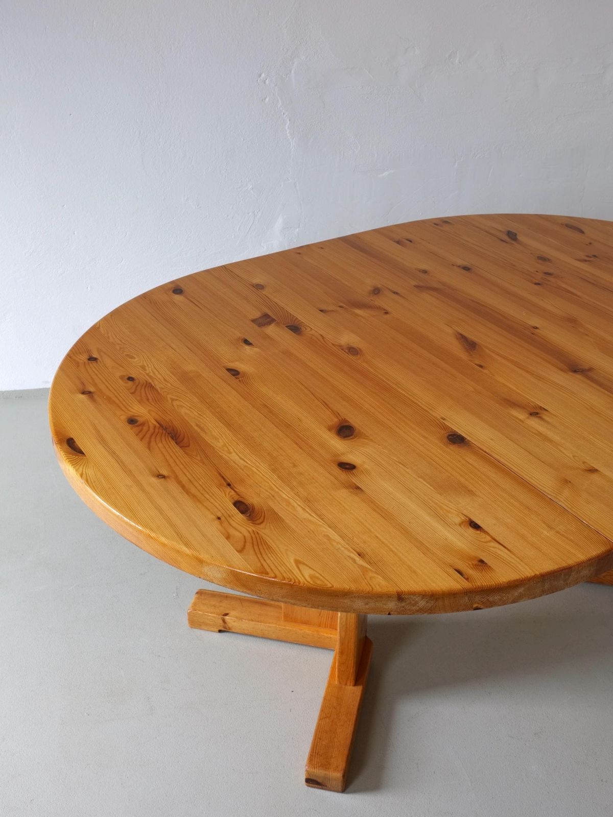 Solid Pine Extendable Dining Table | Scandinavia | 1970s photo vinterior