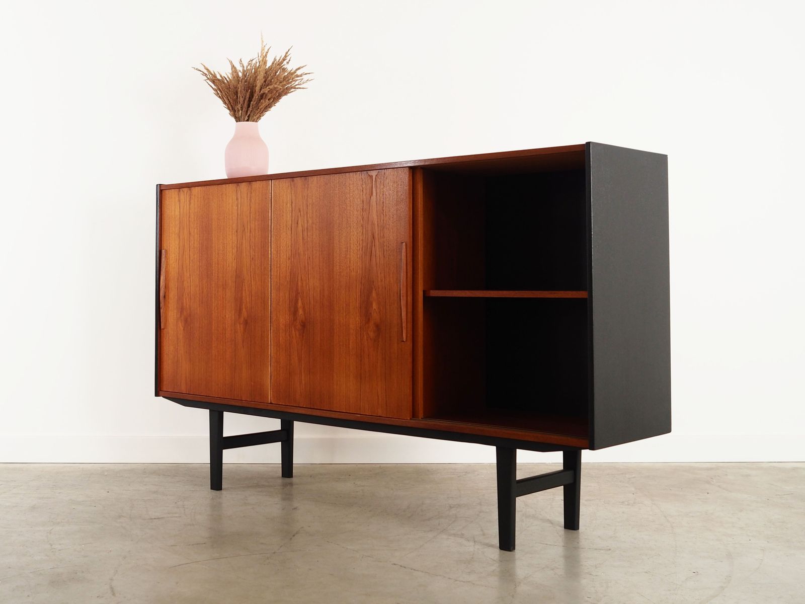 Teak Highboard, Danish Design, 1960s, Production: Denmark photo buy