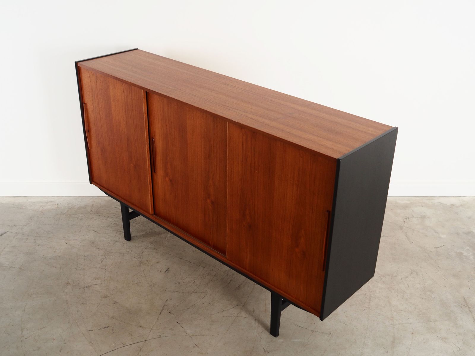 Teak Highboard, Danish Design, 1960s, Production: Denmark photo vintage