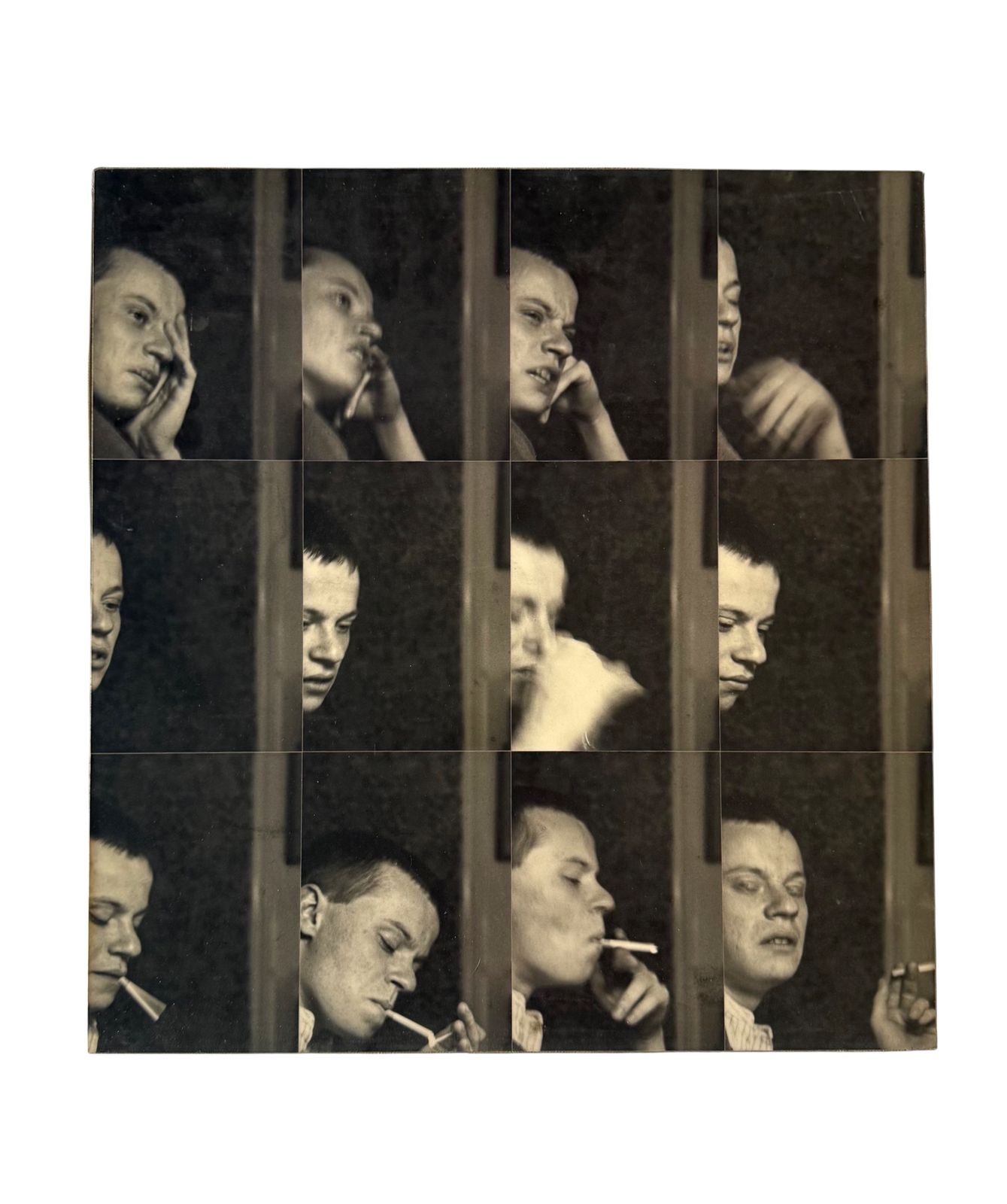 Gerry Hunt (1927   2023), 'William' Set Of  2 Photographical Works Mounted On Wood Panels, Uk 1979 photo vinterior