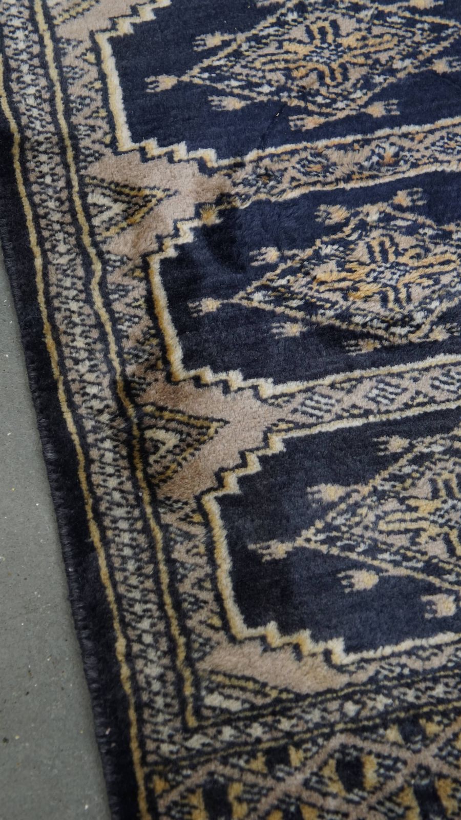 Sfeervol Decoratief Vloerkleed/Loper Met Blauwe En Beige Tinten – 71 X 32 Cm photo furniture