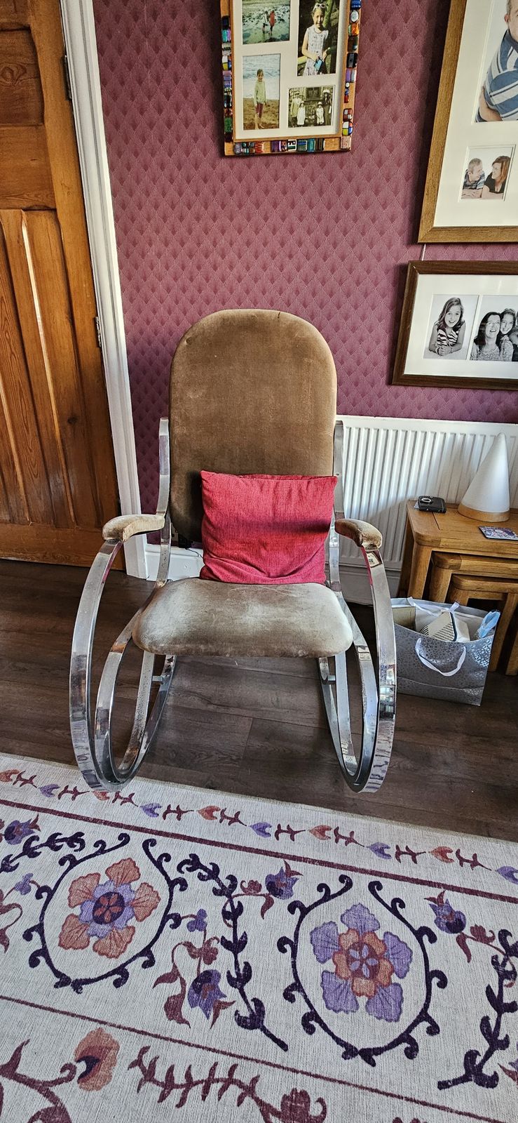 Pair Of 1970s Italian Rocking Chairs photo furniture