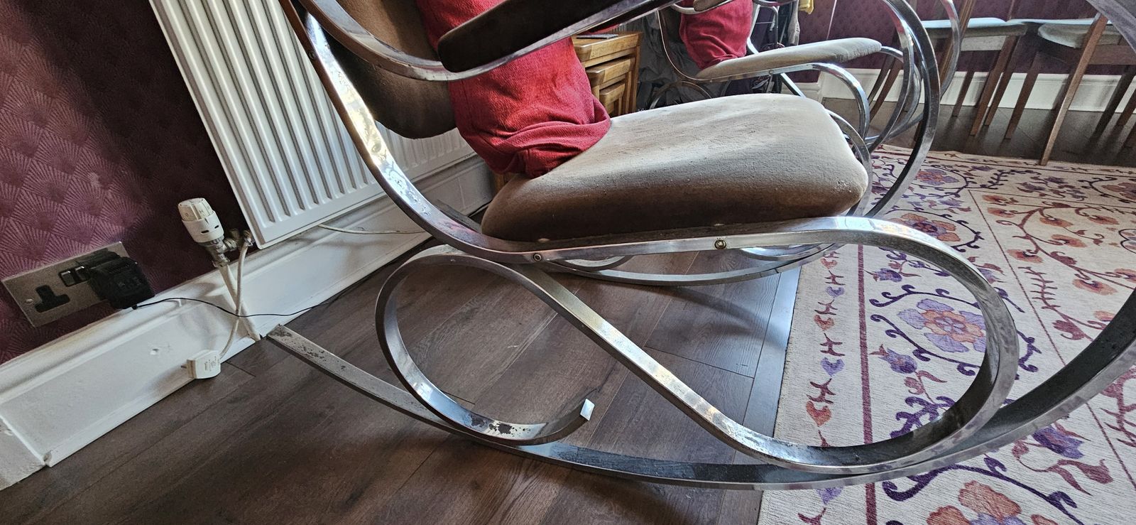 Pair Of 1970s Italian Rocking Chairs photo for sale