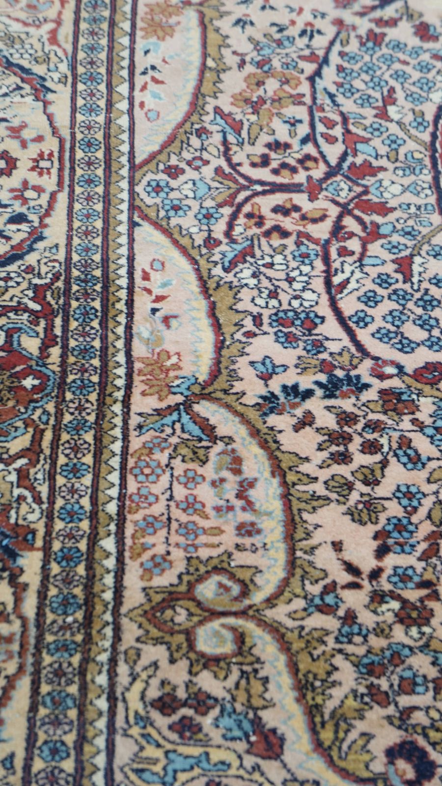 Beautiful Hand Knotted Oriental Rug With Refined Patterns And Beautiful Colors 232x139cm photo for sale