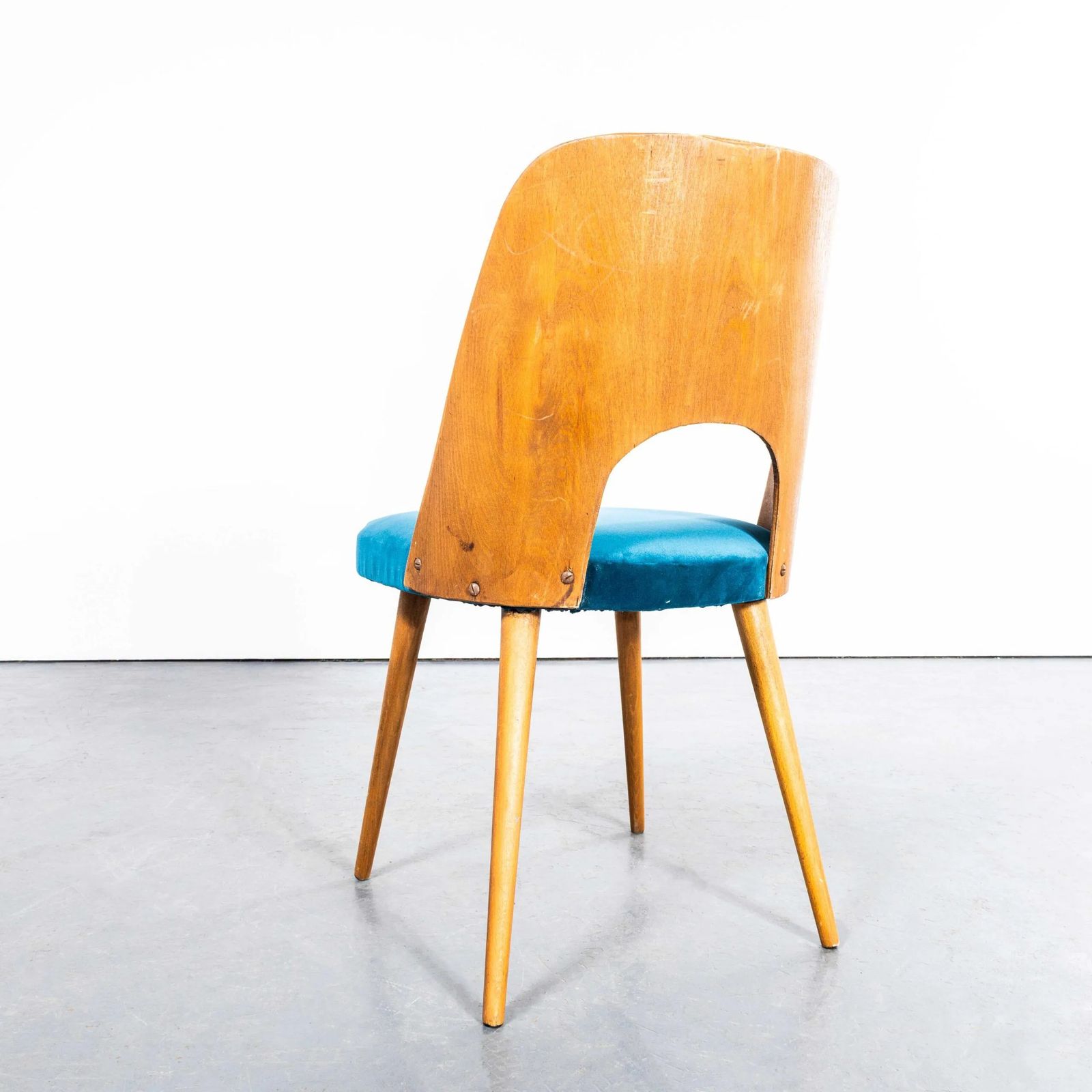 1960’s Oswald Haerdtl Upholstered Dining Chairs – Set Of Six photo 1721.0
