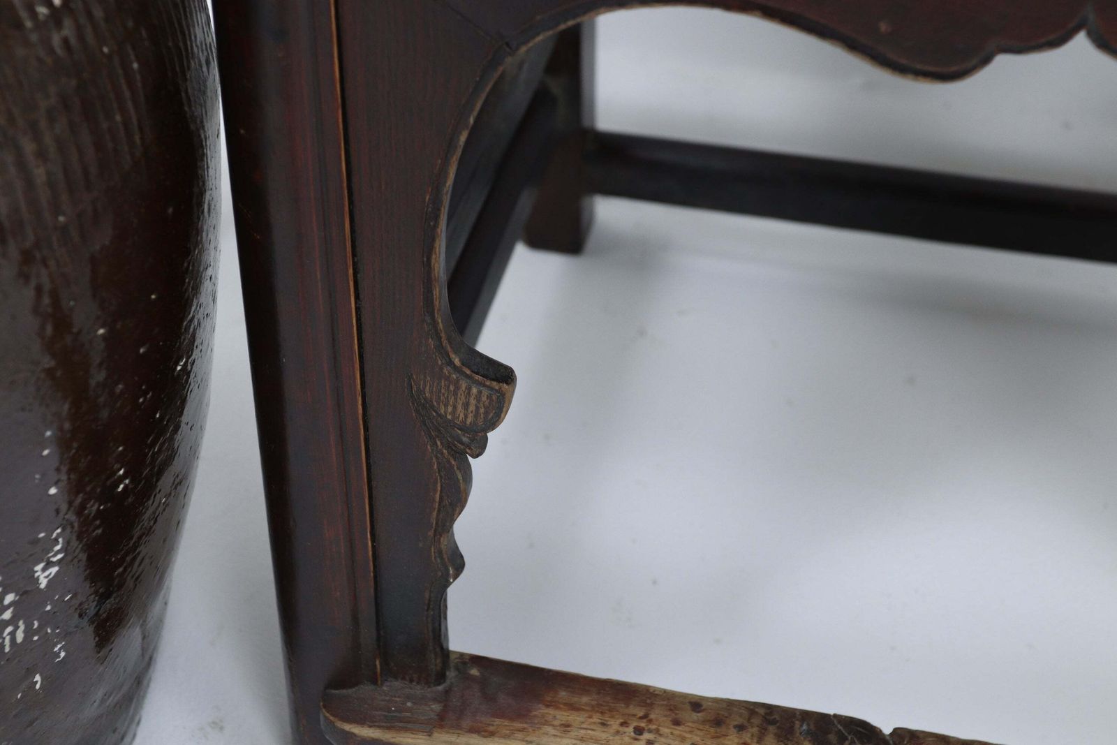 Mid 19th Century Chinese Elm 'Yoke Style' Chair photo buy