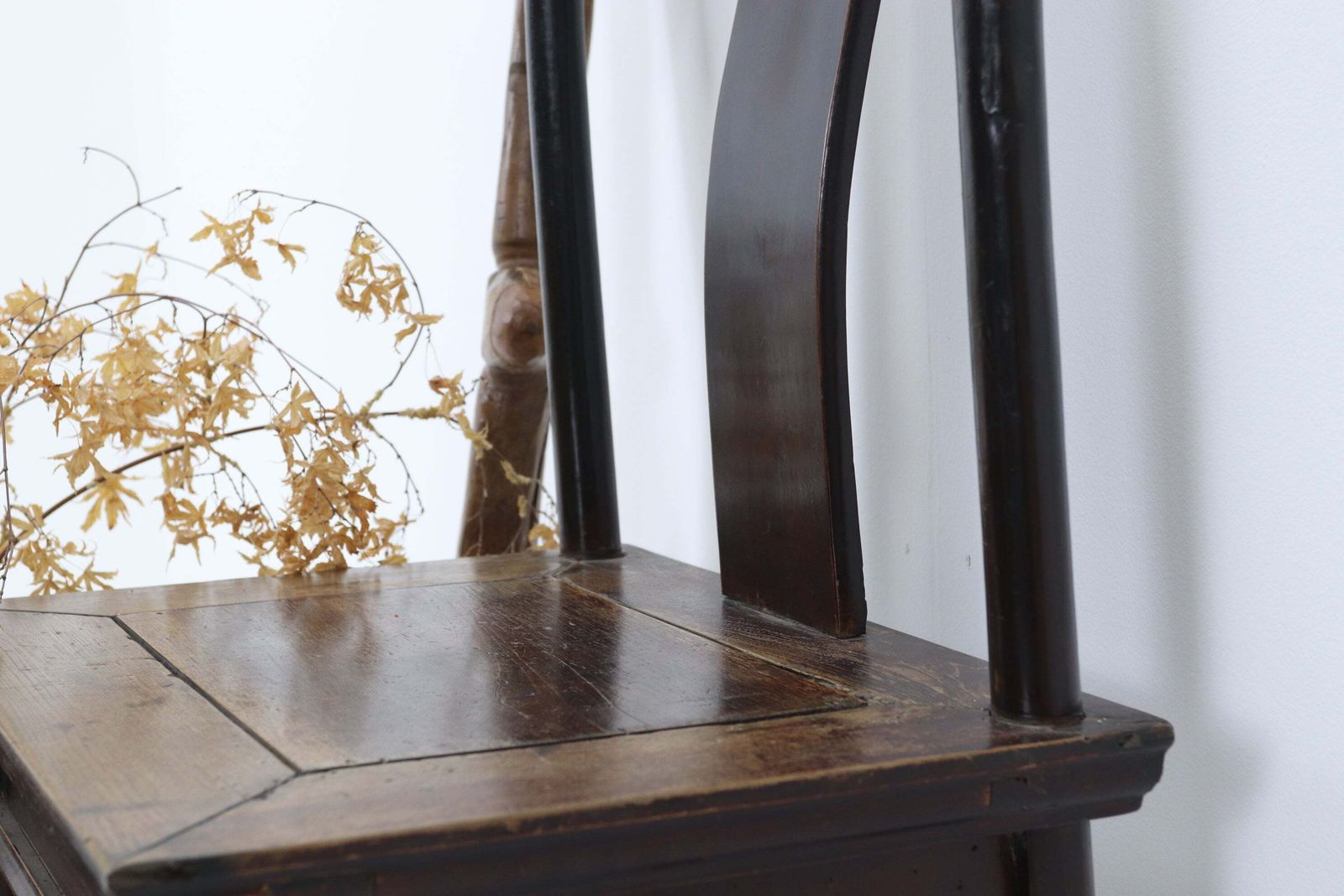 photo for sale Mid 19th Century Chinese Elm 'Yoke Style' Chair
