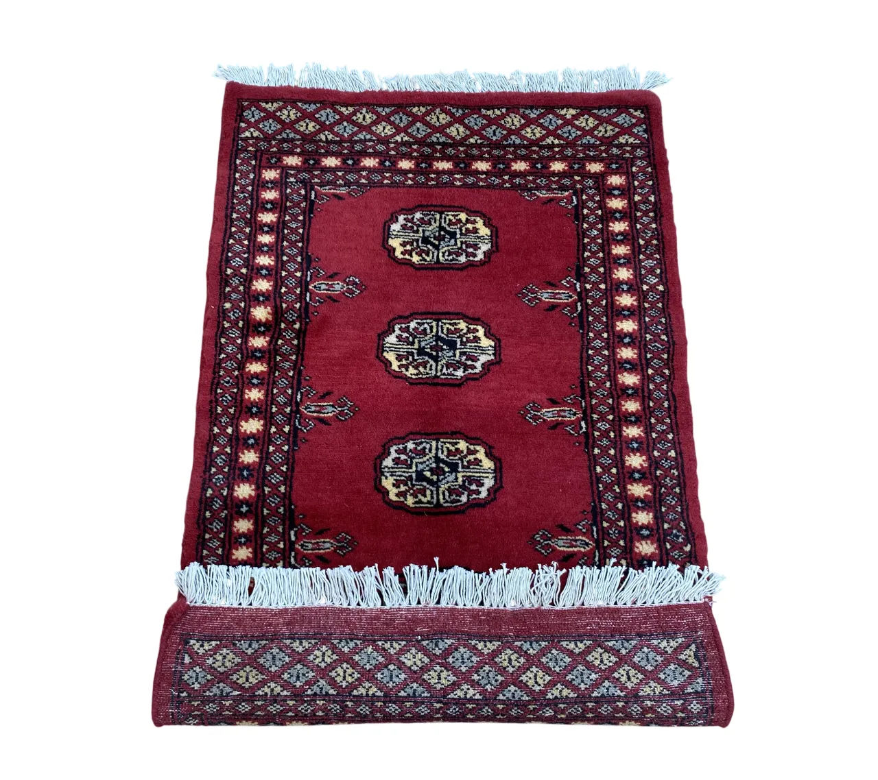 Handmade Bokhara Rug Traditional Afghan Carpet 2x3 photo for sale