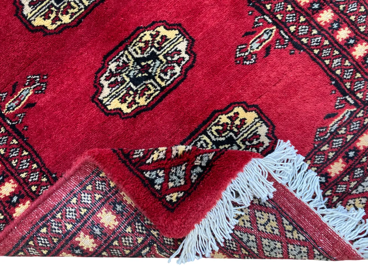 photo for sale Handmade Bokhara Rug Traditional Afghan Carpet 2x3