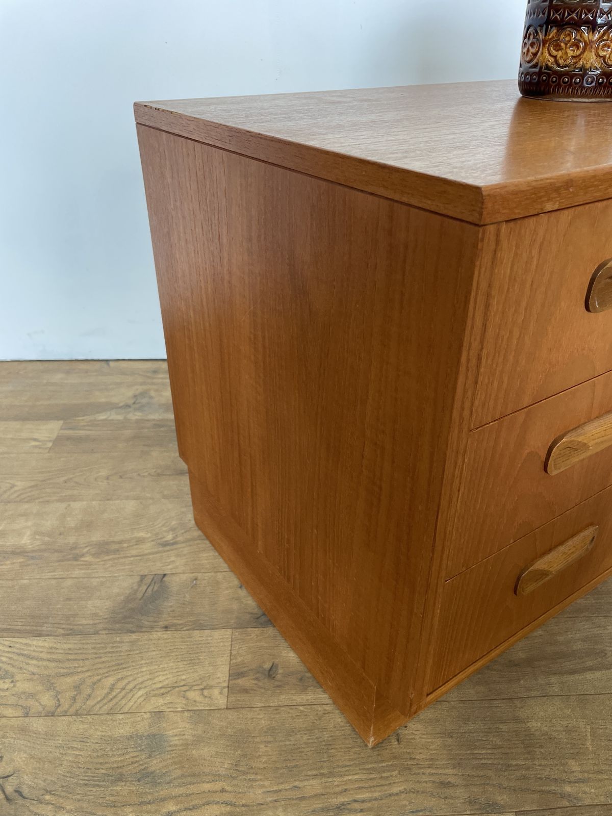 Mid Century G Plan Teak Chest Of Drawers – 3 Drawer Vintage Storage Unit photo buy
