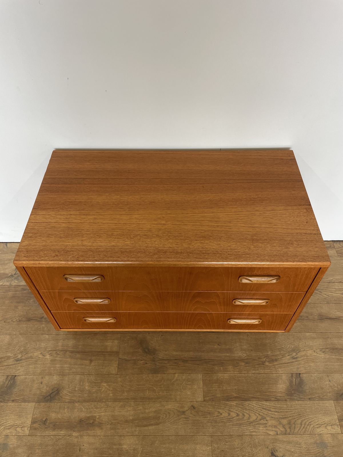 photo furniture Mid Century G Plan Teak Chest Of Drawers – 3 Drawer Vintage Storage Unit