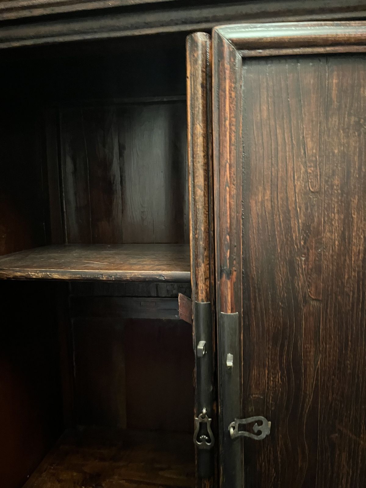 Chinese Antique Large Tapered Cabinet (Beijing, C.1900) photo Furniture