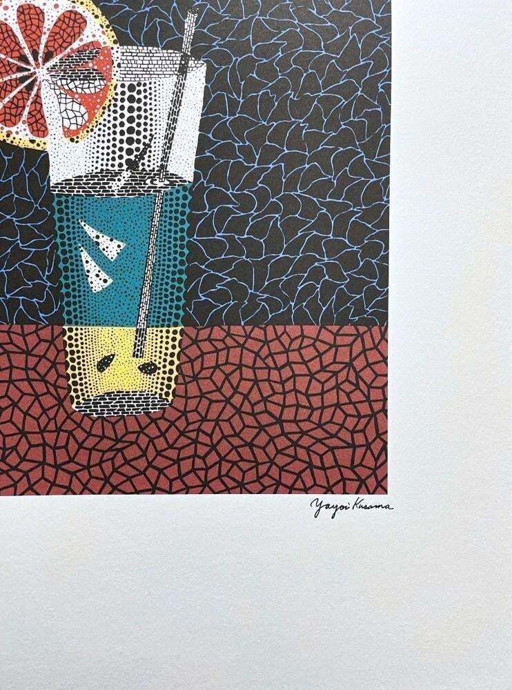 Yayoi Kusama, Lemon Squash, Lithograph, 1980s photo for sale