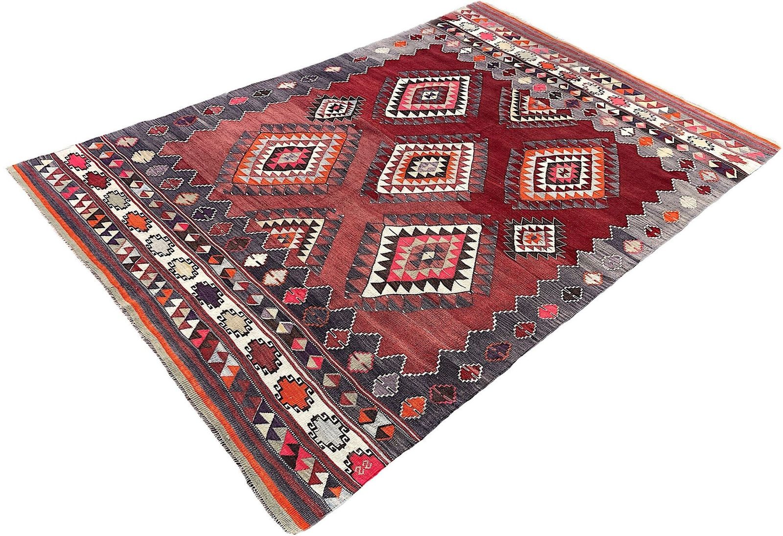 Vintage Anatolian Kilim 2.50m X 1.70m photo for sale