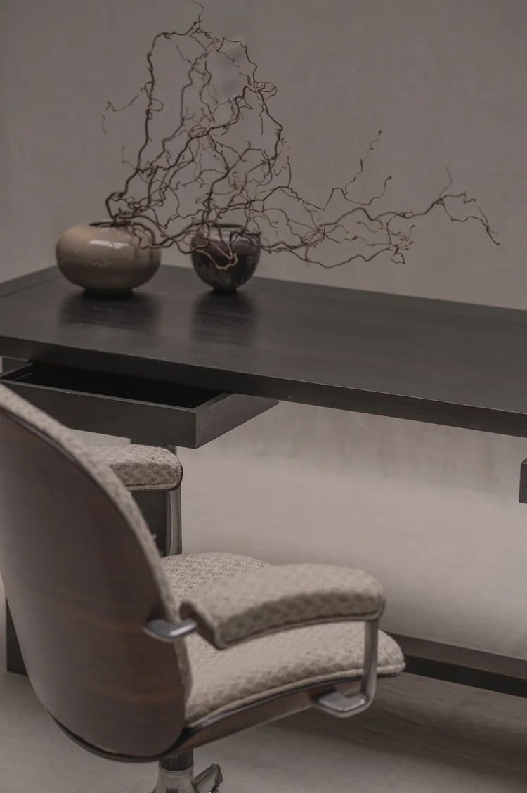 photo furniture Modernist Desk By J. Batenburg For M.I 1969