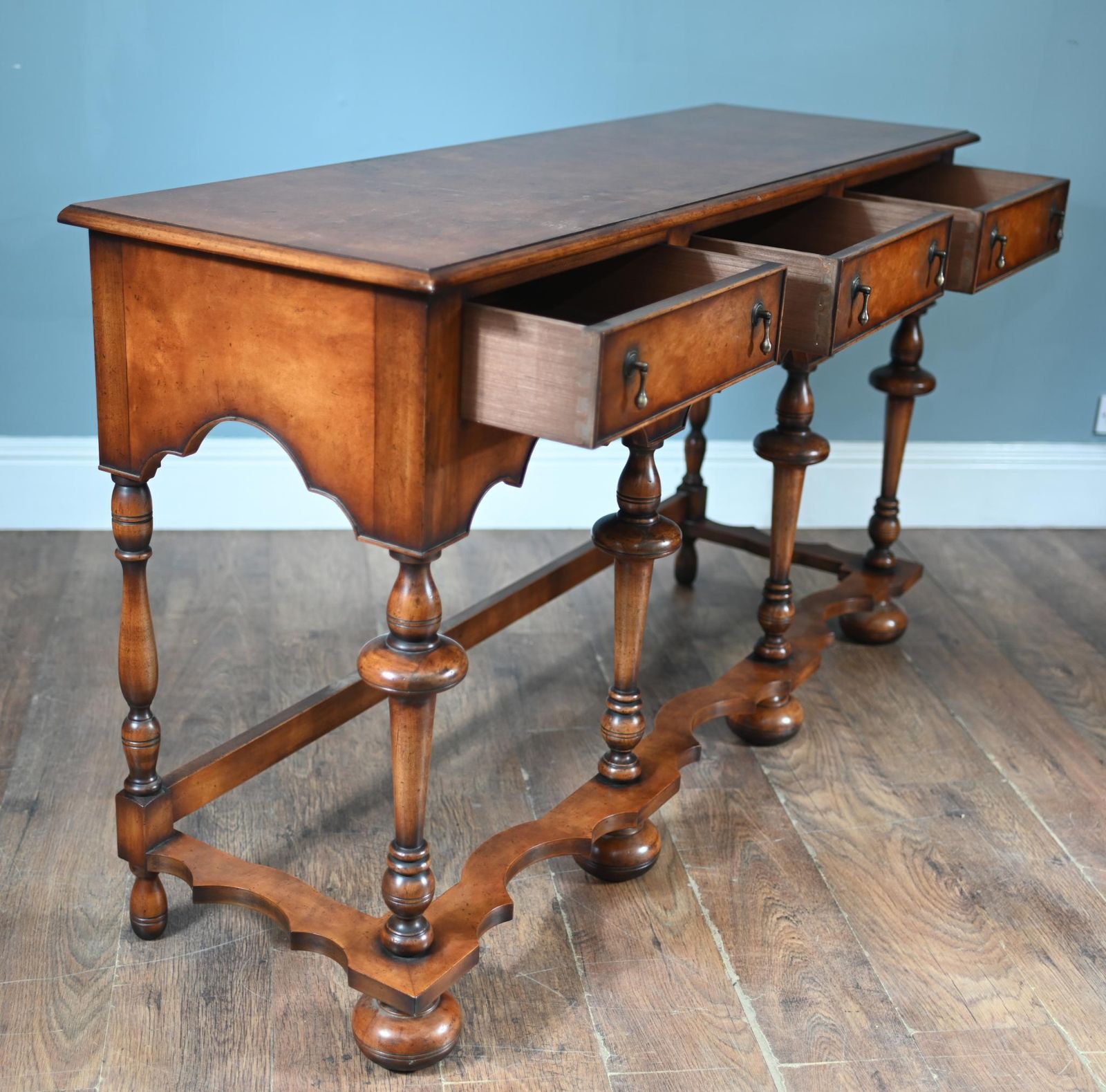 photo furniture Jacobean Revival Dresser Walnut Server Tables Farmhouse
