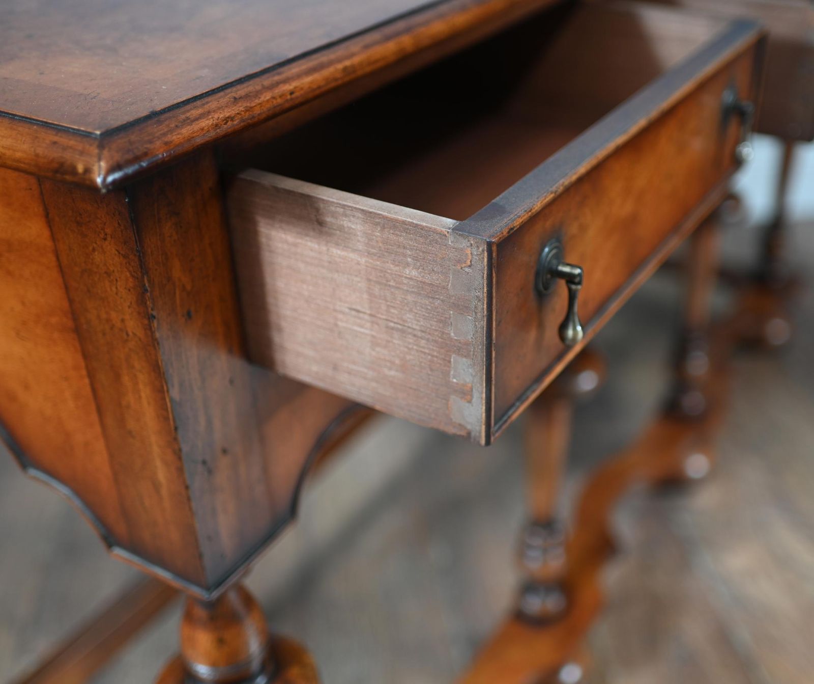 Furniture Jacobean Revival Dresser Walnut Server Tables Farmhouse photo