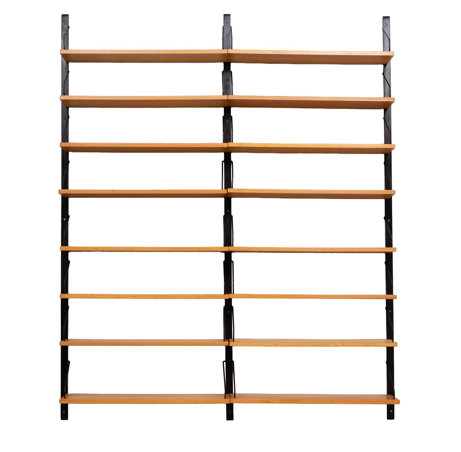 Poul Cadovius Royal System Beech Wood Bookcase 1960s photo buy