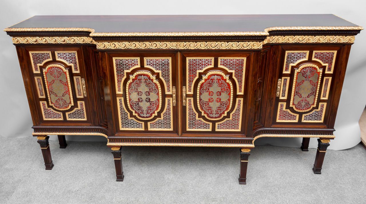 photo furniture C19th Breakfront Side Cabinet, 1800s