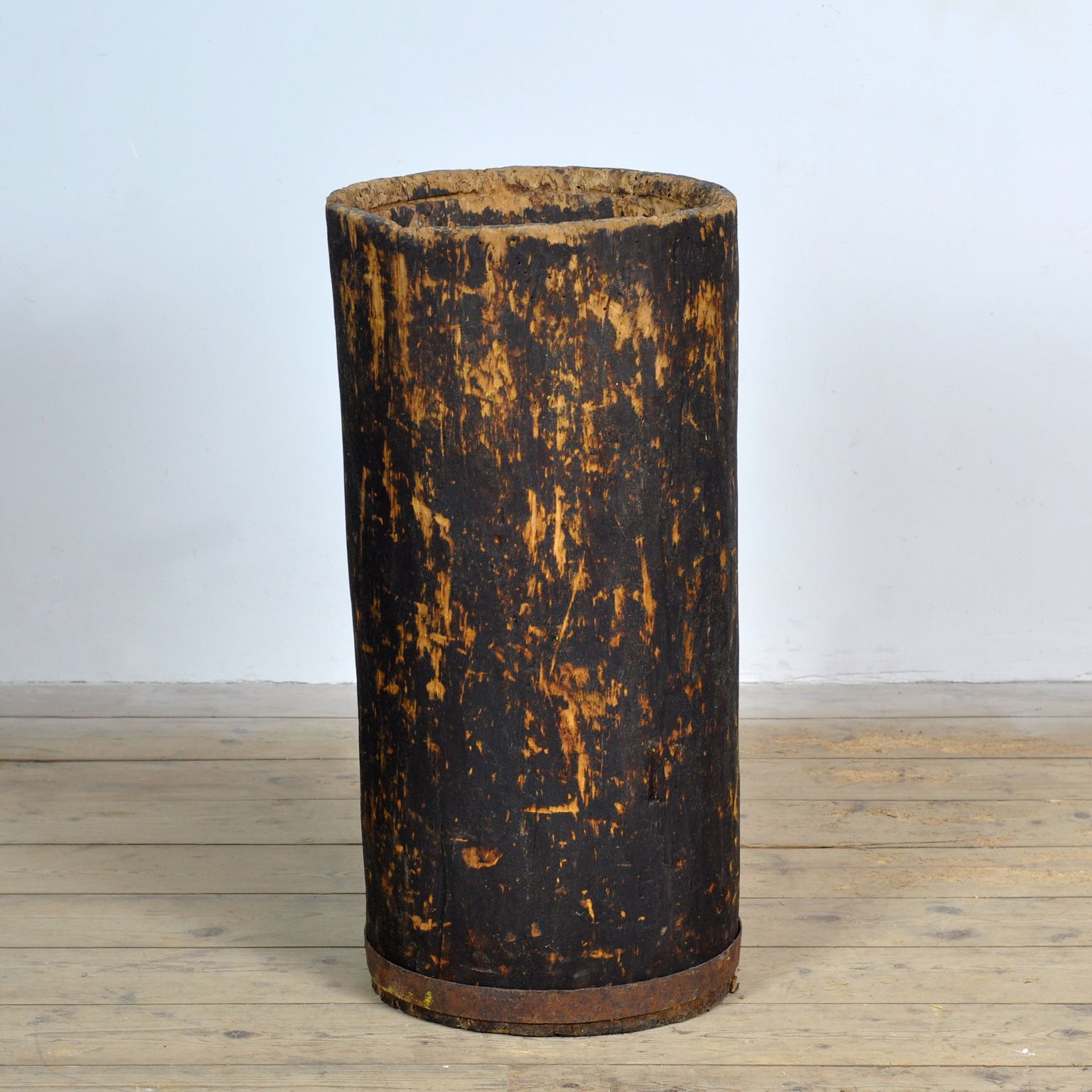 Primitive Storage Barrel/Planter, Circa 1900