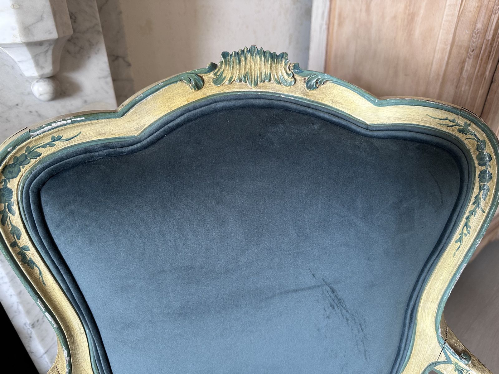 Antique Pair Of Venetian Chairs photo 1100.0
