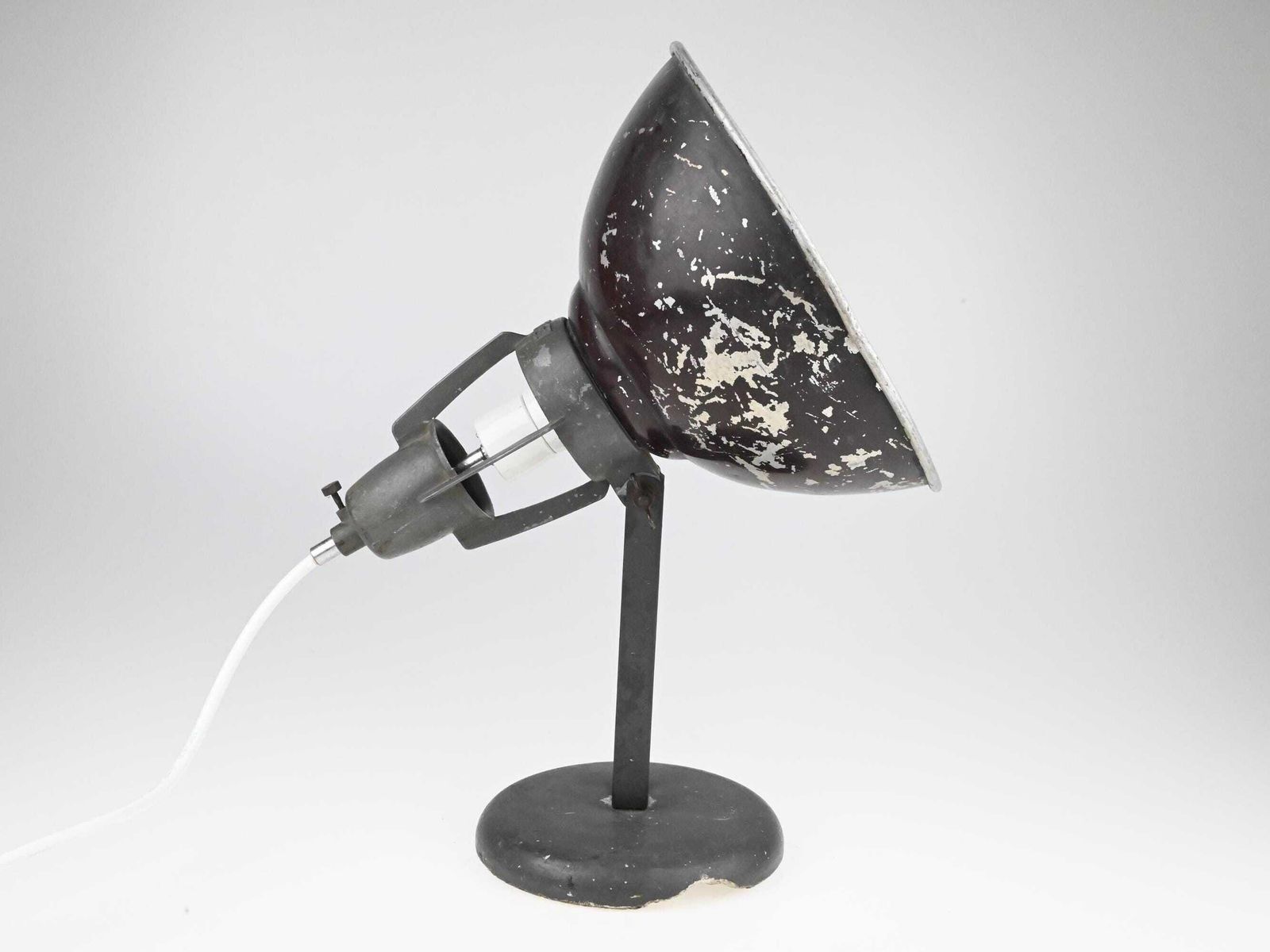 Antique Industrial Studio Photolamp, Industrial Desk Lamp, Industrial Lamp, Desk Lamp, Black Lamp, Table Lamp Desk Light, Antique Photolamp