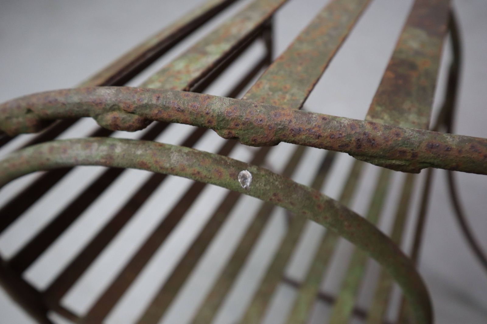 Set Of Three Sculptural Iron Chairs photo 3765.0