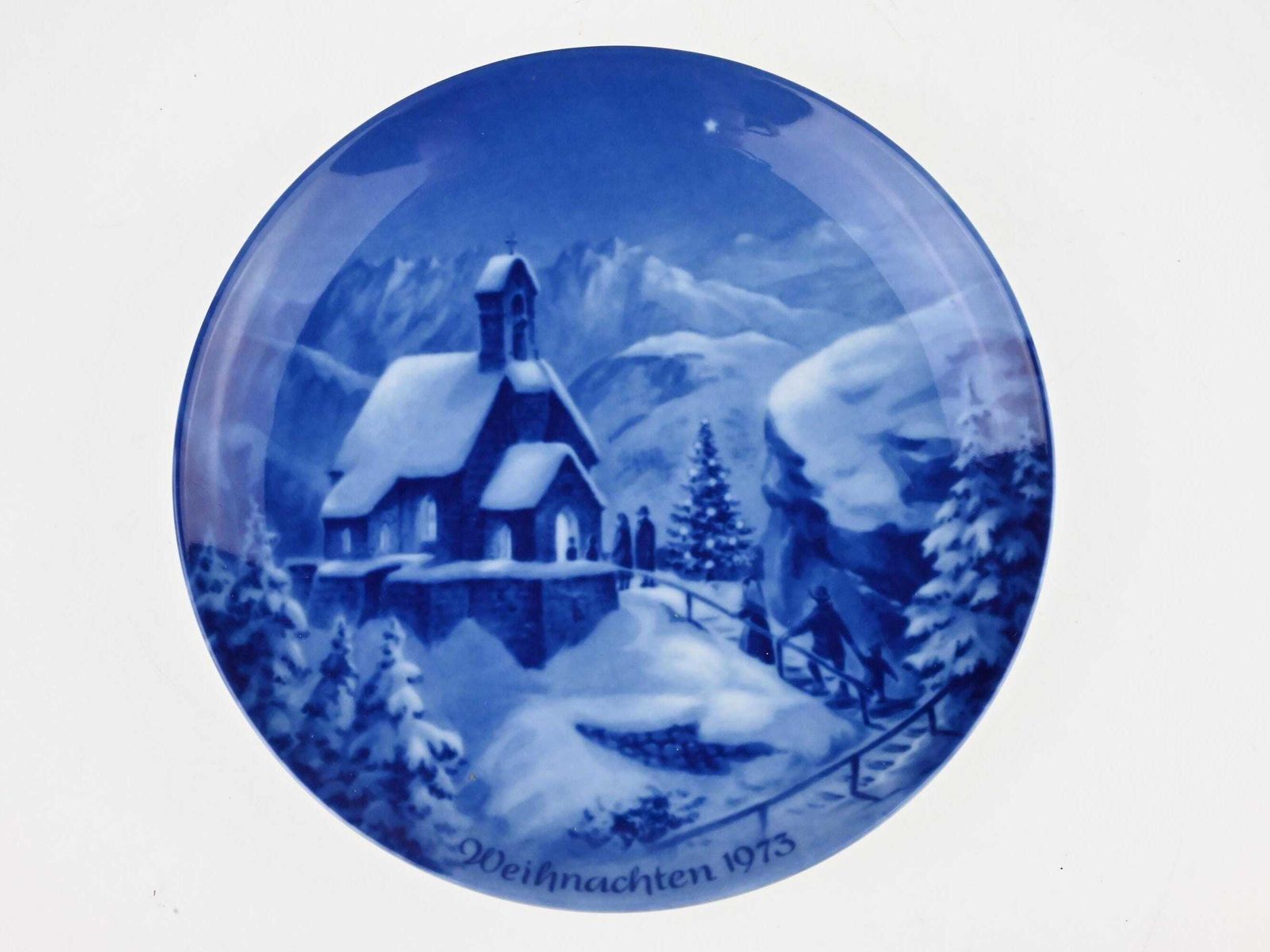 Vintage Berlin Design Christmas Plates Set, German City Winter Scenes, Set Of Ceramic Plates, Berlin Design, Pottery Plates, Vintage Plates photo buy