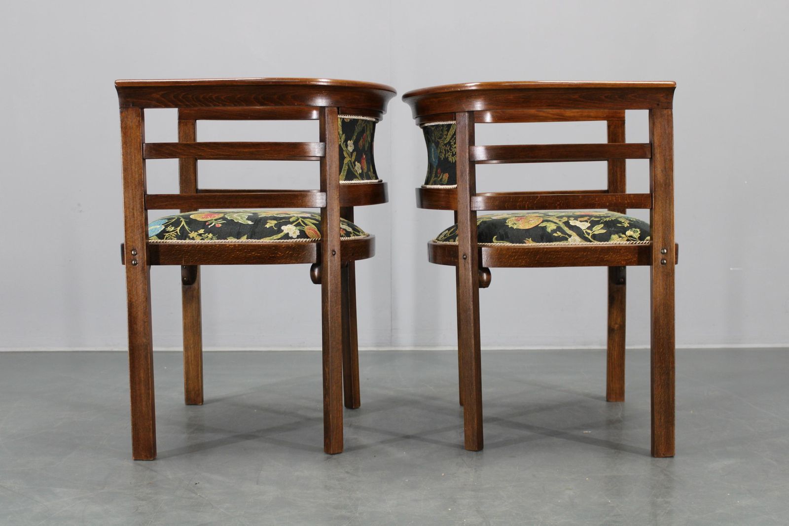 1930s Pair Of Restored Thonet Armchairs, Czechoslovakia photo buy