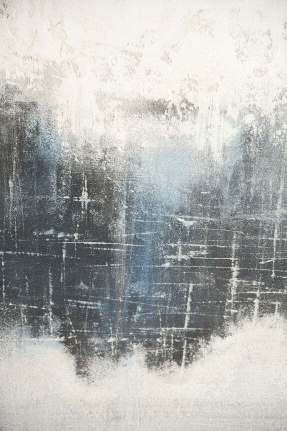 Contemporary Abstract Oil Painting photo vinterior