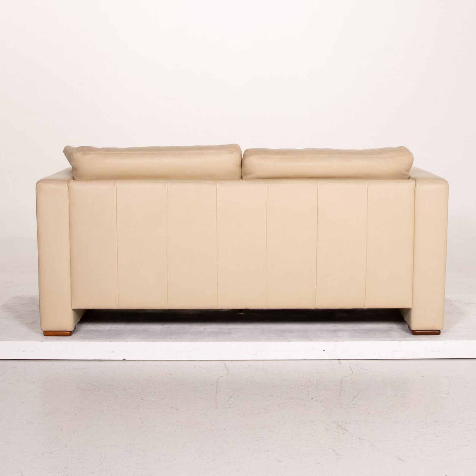photo for sale Canapé Machalke en cuir beige 2 places