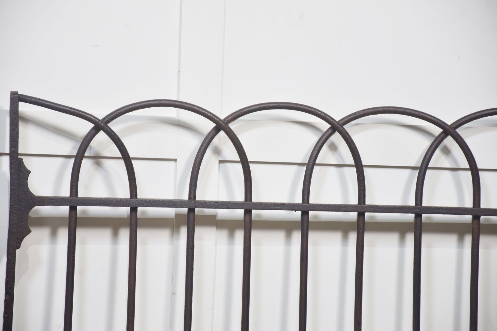 photo for sale Pair Of 19th Century Cast And Wrought Iron Gates