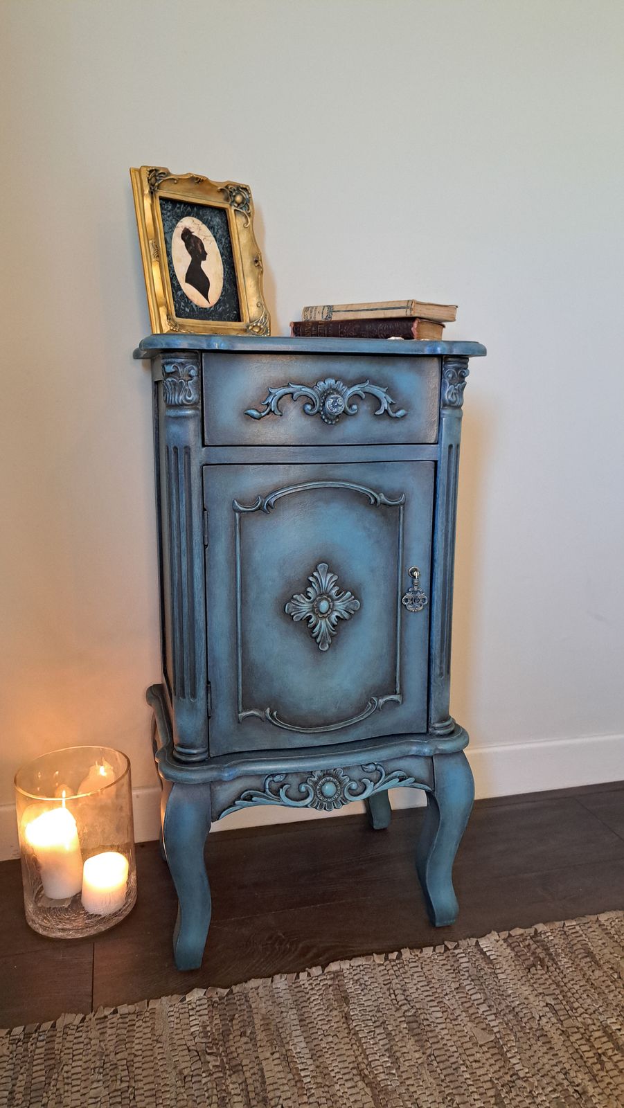 French Style Vintage Bedside Table Nightstand – Timeless Character, Thoughtful Craftsmanship photo Furniture