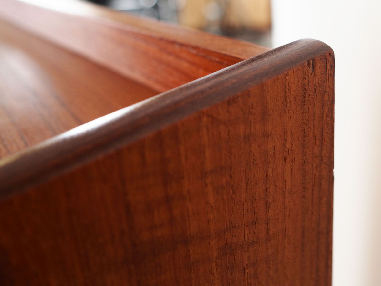 photo vintage Teak Secretary, Danish Design, 1970s, Production: Denmark
