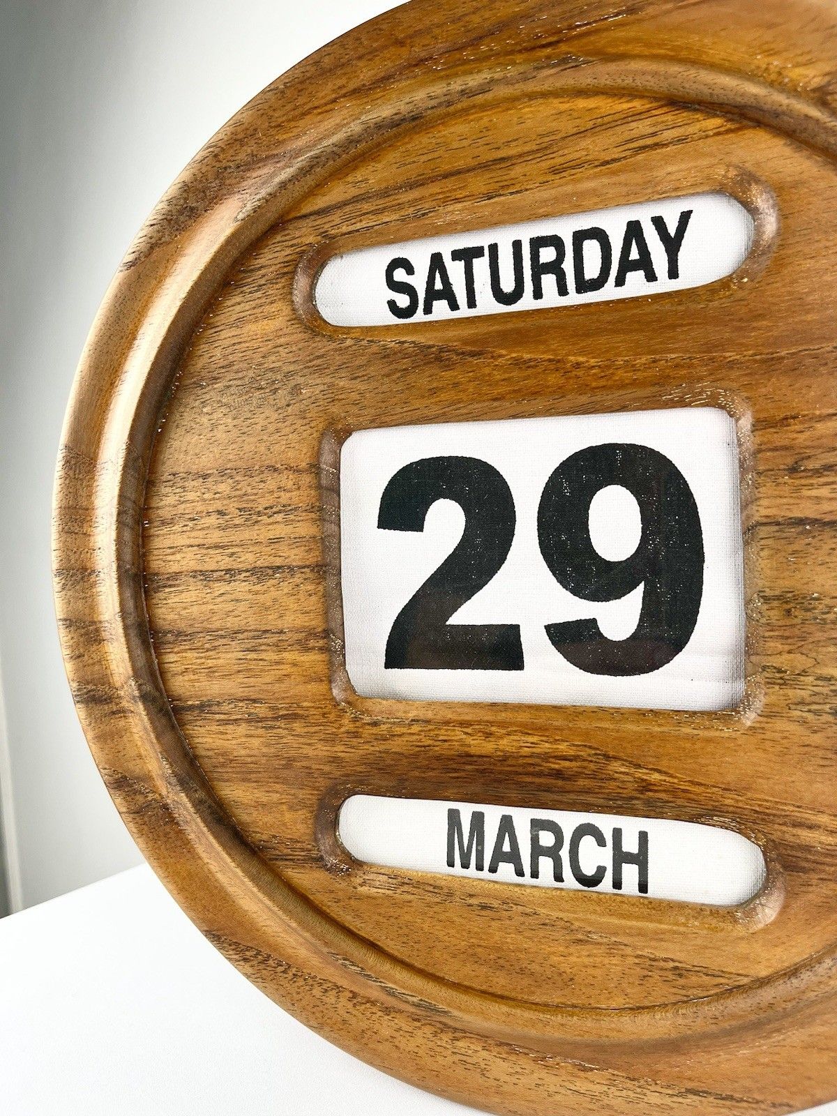 Beautiful Mid Century Perpetual Calendar, British 1960s photo buy