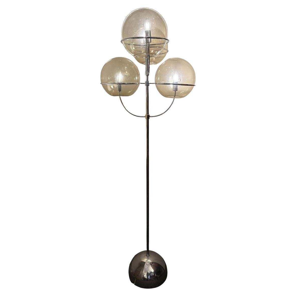 Large "Lyndon" Floor Lamp By Vico Magristtetti For Oluce, 1977