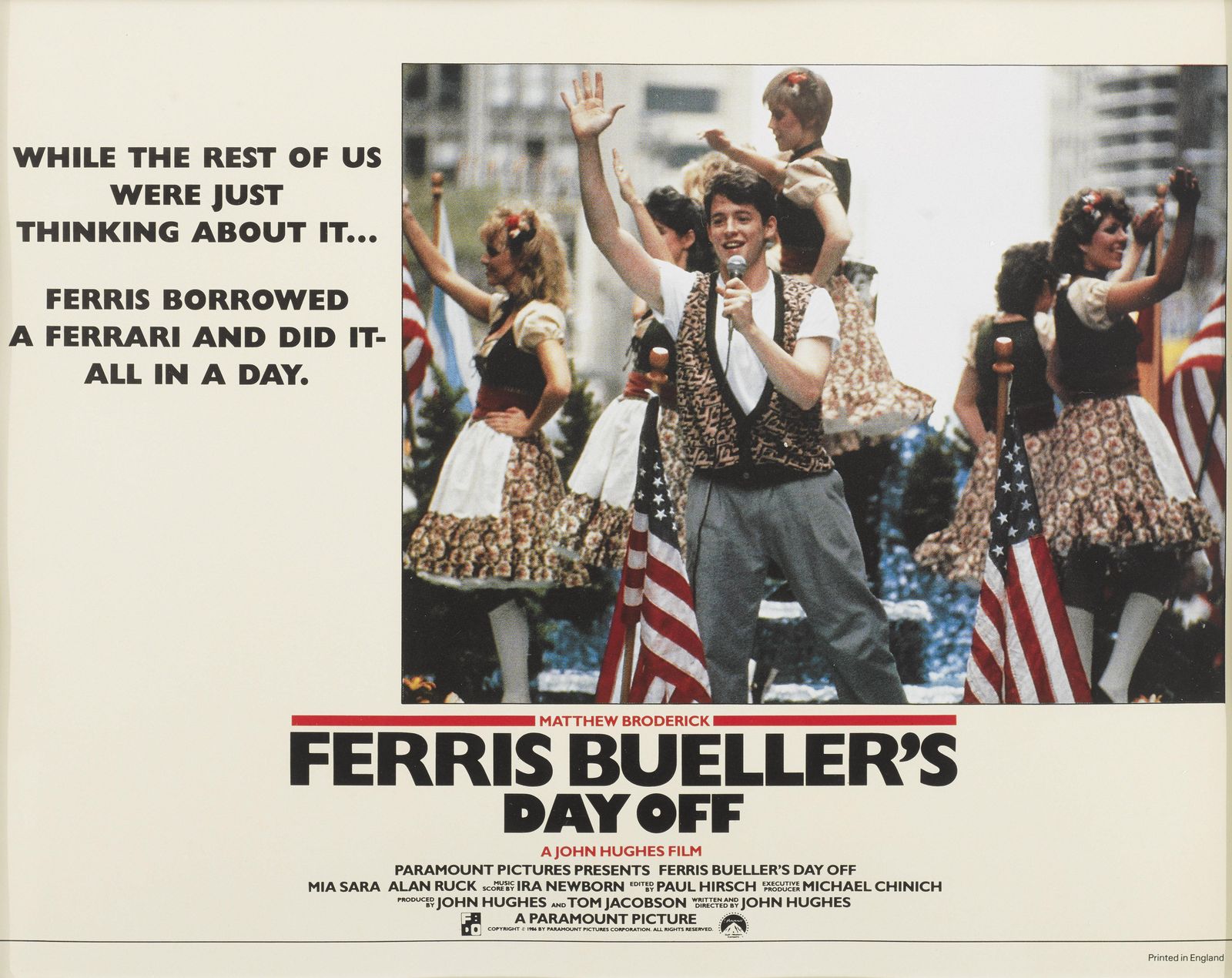 Ferris Bueller's Day Off photo furniture