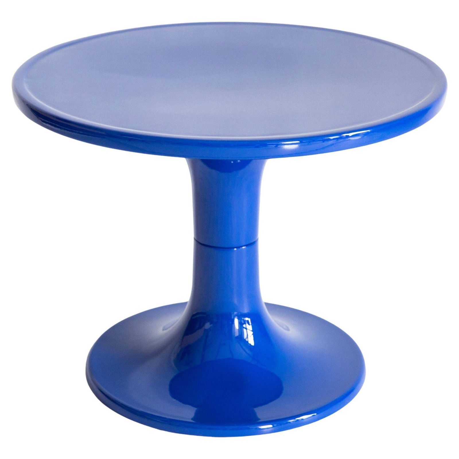 Mid Century Blue Kangaroo Coffee Table, By Ernst Moeckl, Germany, 1968